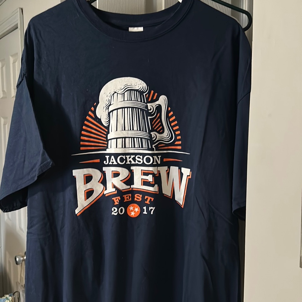 Brew Fest t-shirt in navy blue